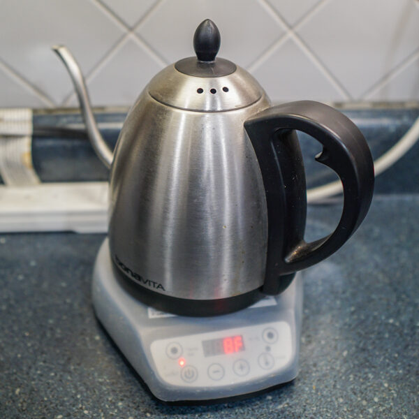 Temperature controlled kettle