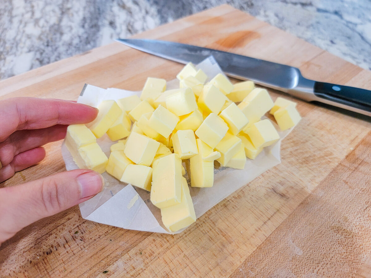 Cubed Butter