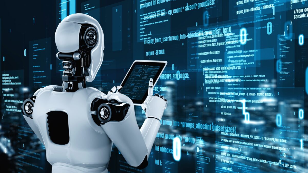 Robot Using a Computer